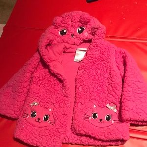 Warm Pink jacket for baby’s